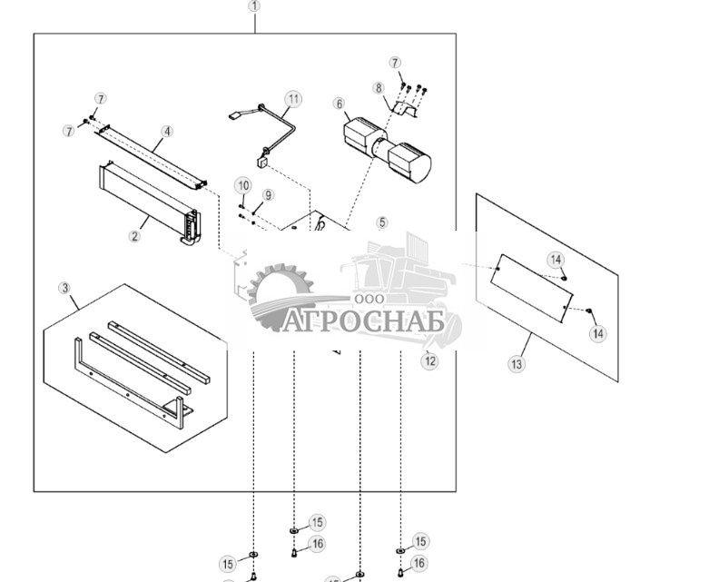 Обогреватель кабины, под сиденьем - ST26409 190.jpg